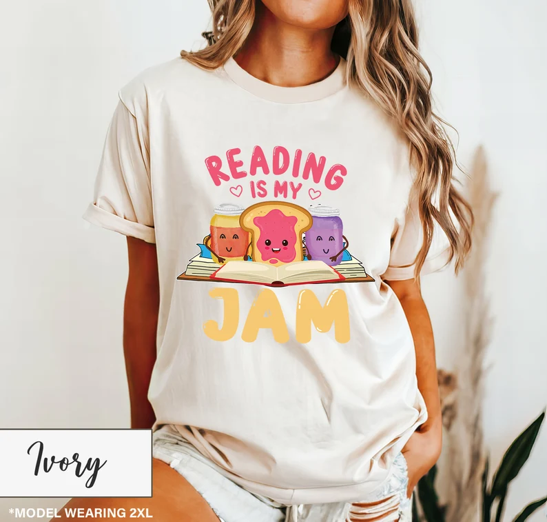 Reading Is My Jam Tshirt