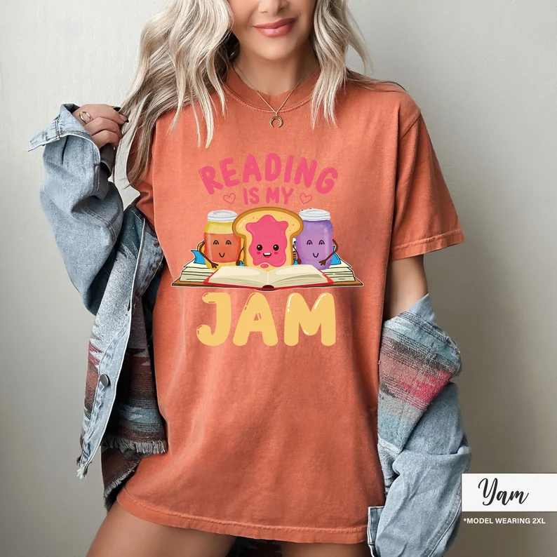 Reading Is My Jam Tshirt
