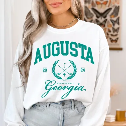 Augusta Sweatshirt Vintage Golf Crewneck