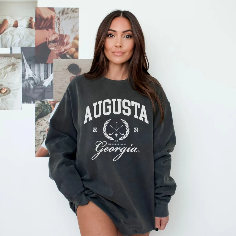 Augusta Sweatshirt Vintage Golf Crewneck
