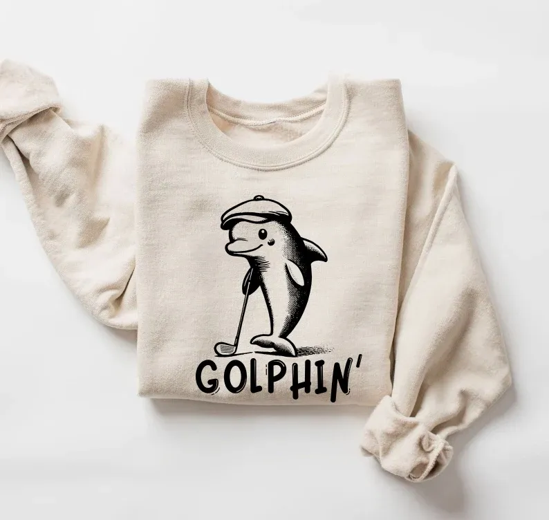 Golphin' Sweatshirt