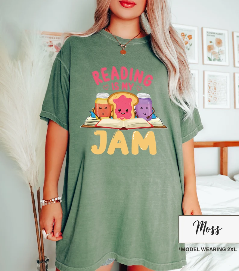 Reading Is My Jam Tshirt
