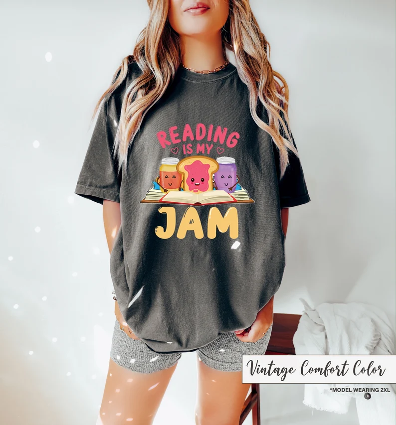 Reading Is My Jam Tshirt
