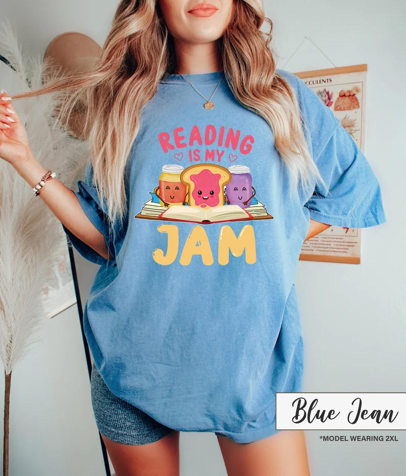 Reading Is My Jam Tshirt