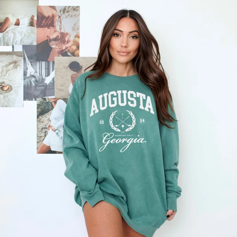 Augusta Sweatshirt Vintage Golf Crewneck