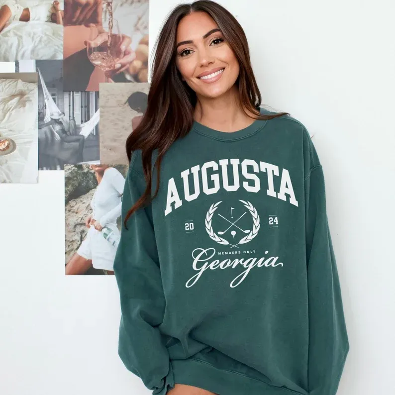 Augusta Sweatshirt Vintage Golf Crewneck
