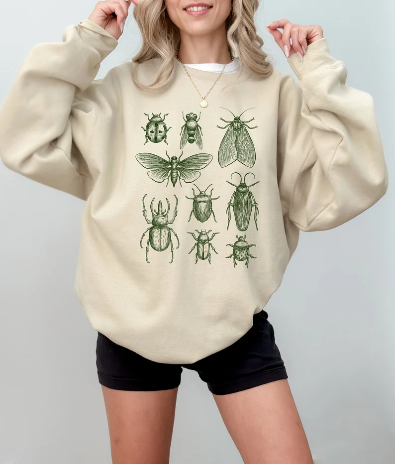 Vintage Style Bug Sweatshirt