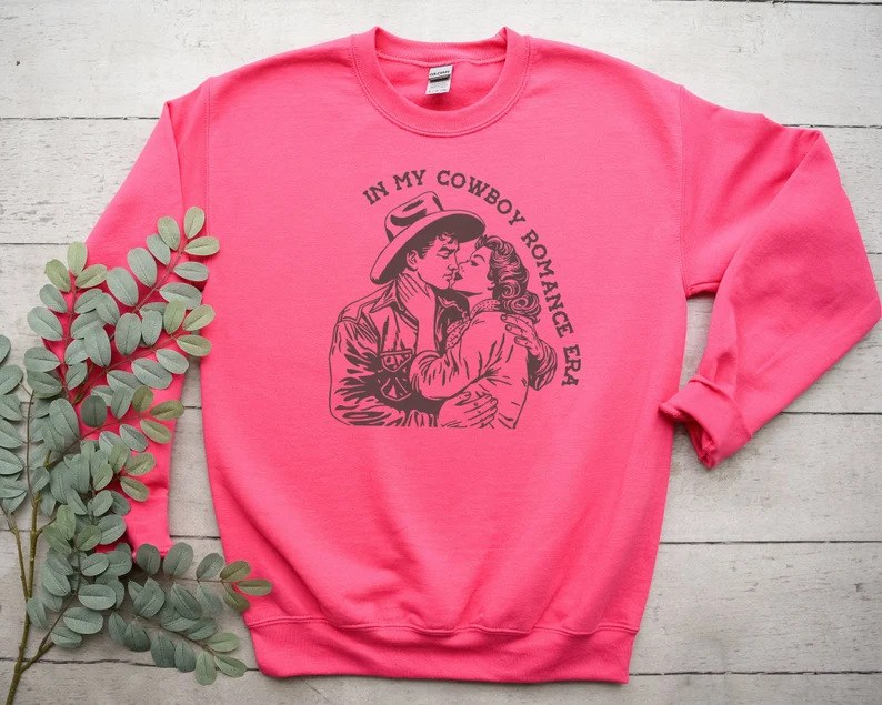 In My Cowboy Romance Era Sweatshirt 