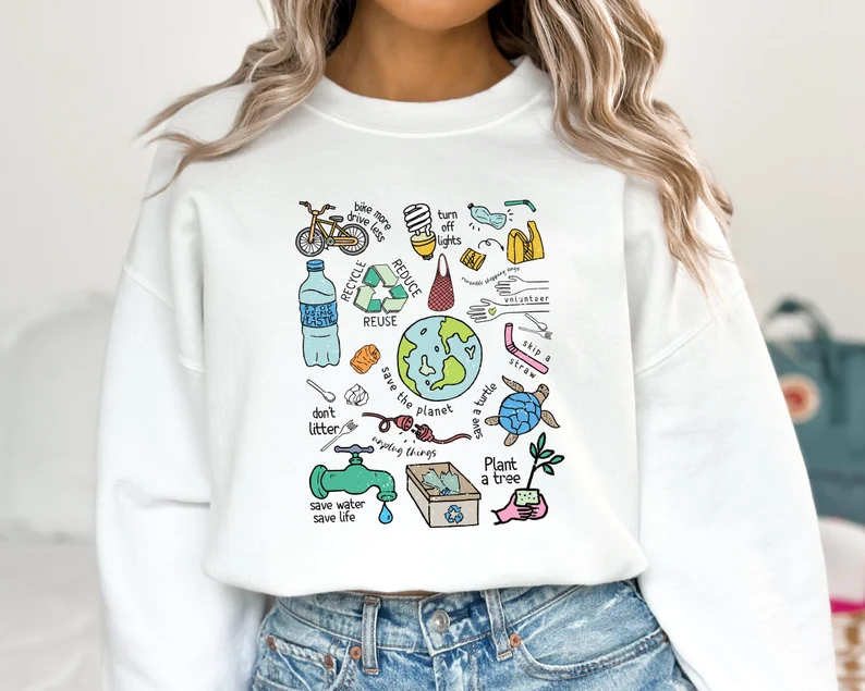 Save The Planet Sweatshirt