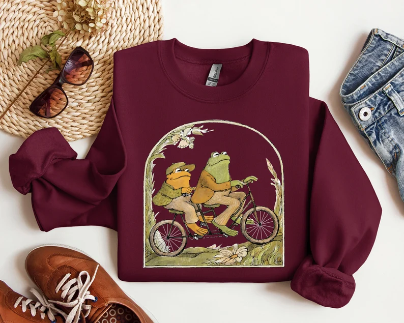 Frog and Toad 90s Graphic Sweatshirt
