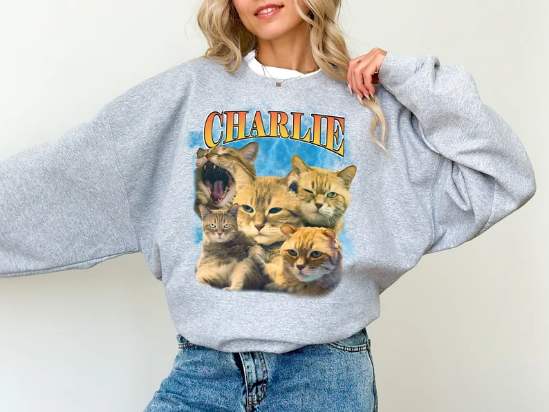Cat Bootleg Sweatshirt