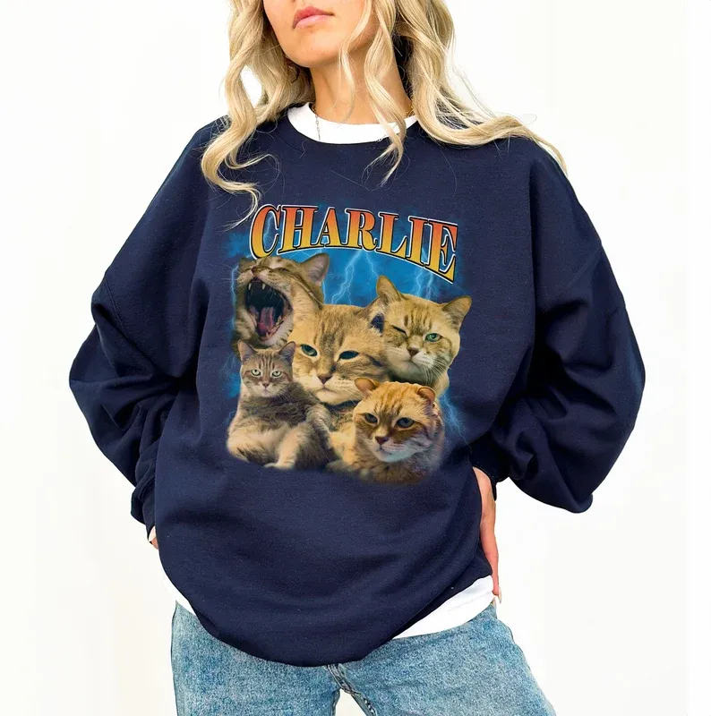 Cat Bootleg Sweatshirt
