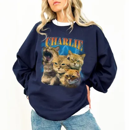 Cat Bootleg Sweatshirt