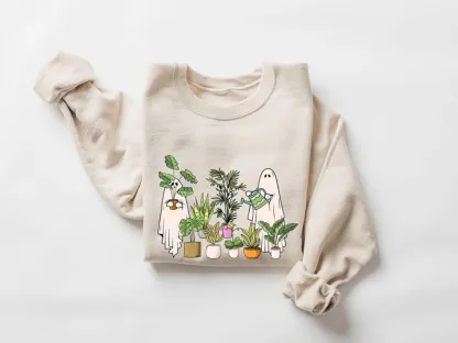 Funny Plant Ghost Sweatshirt