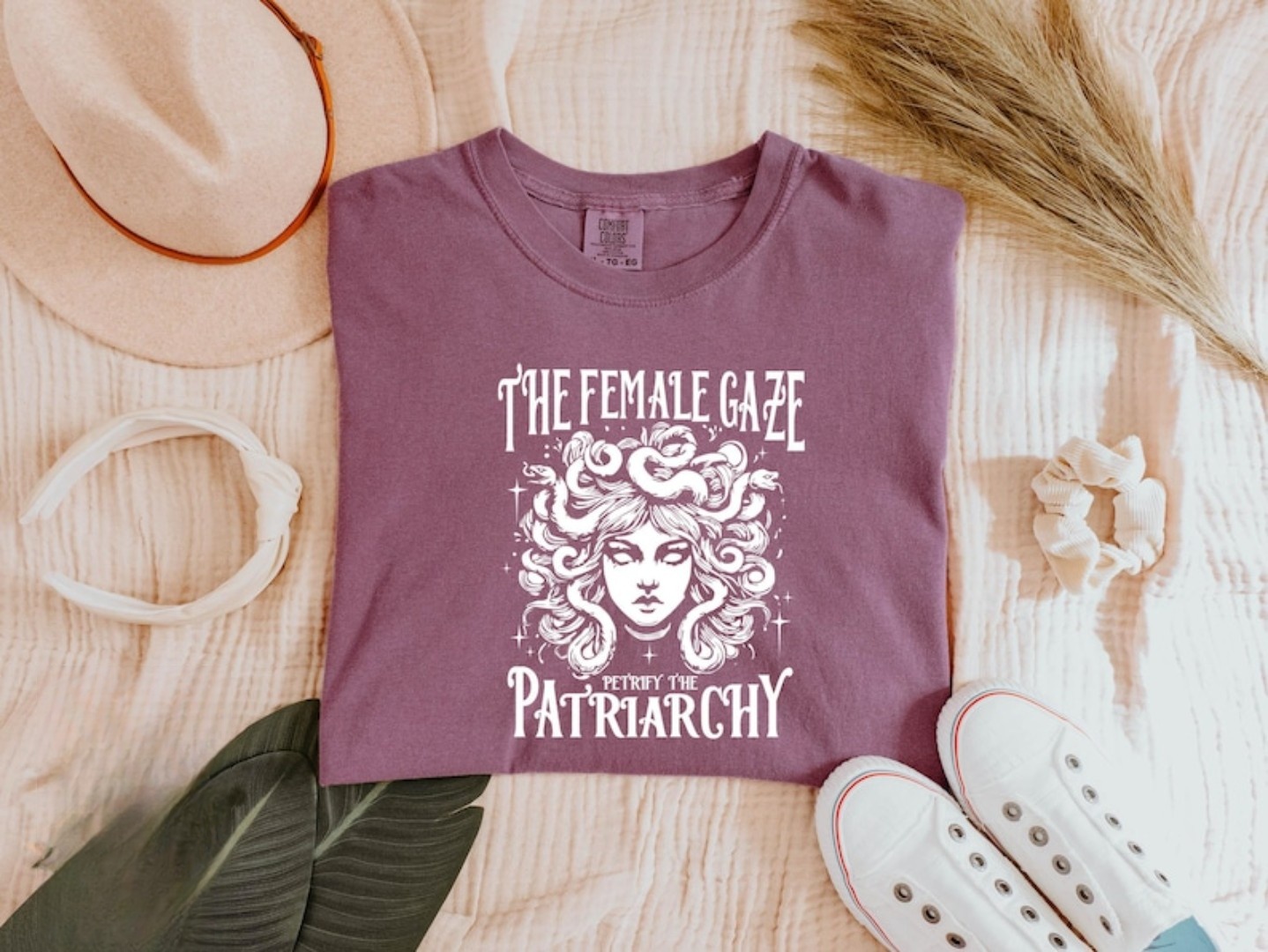 The Female Gaze Petrify The Patriarchy T-shirt