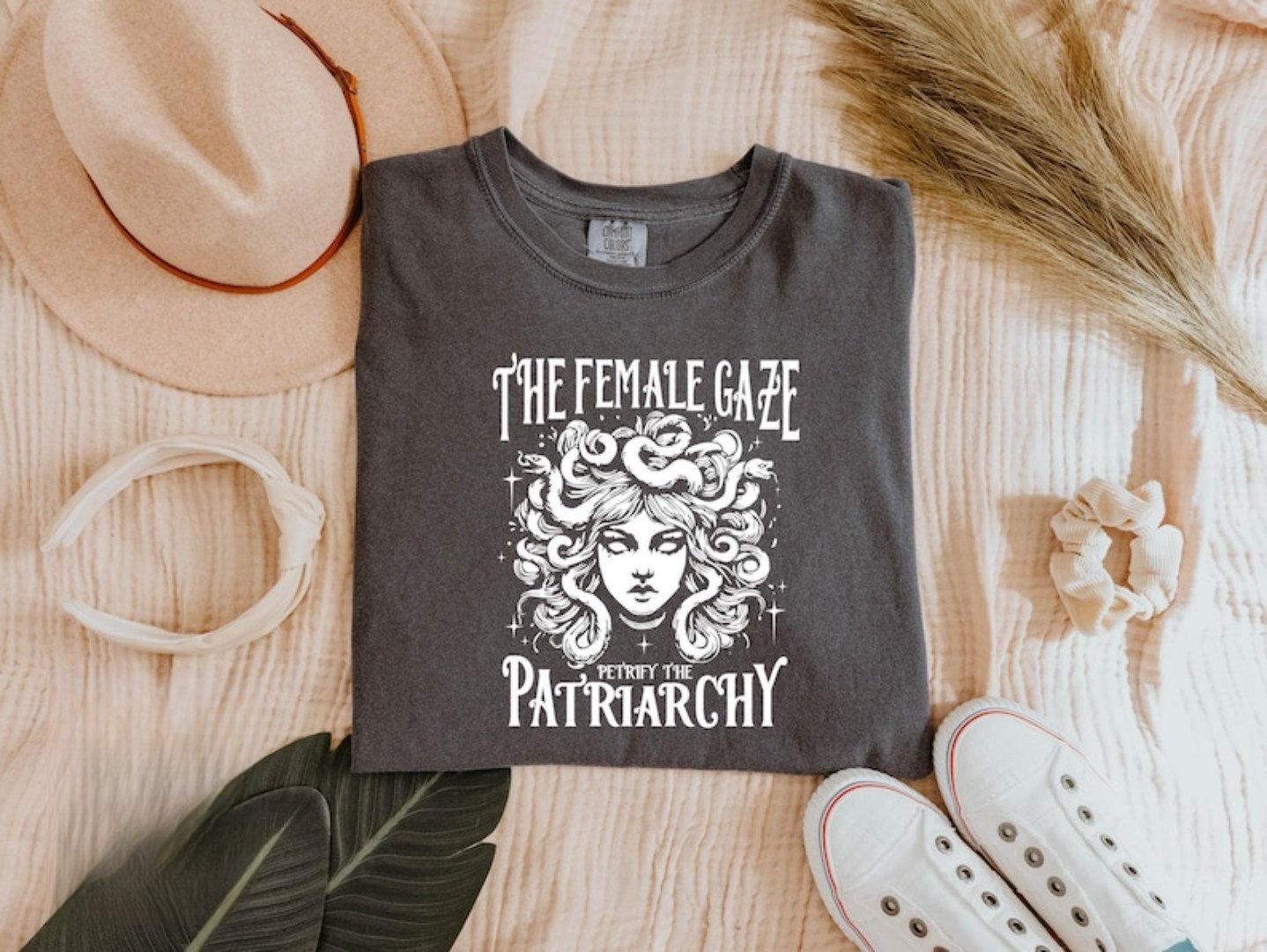 The Female Gaze Petrify The Patriarchy T-shirt