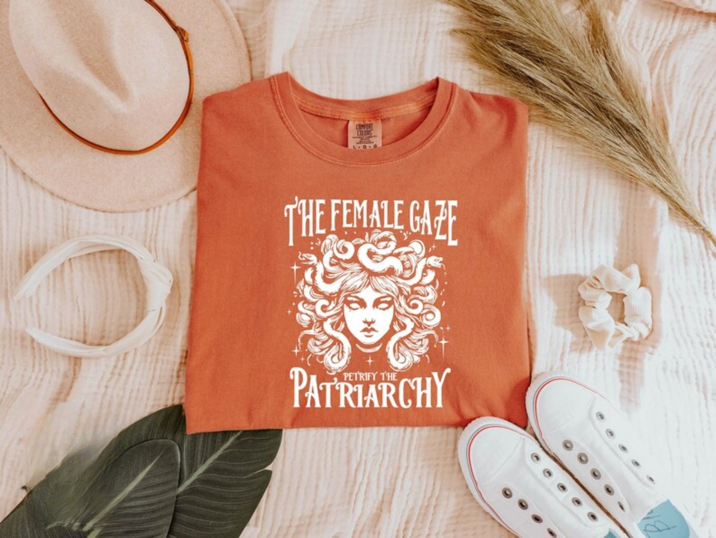 The Female Gaze Petrify The Patriarchy T-shirt