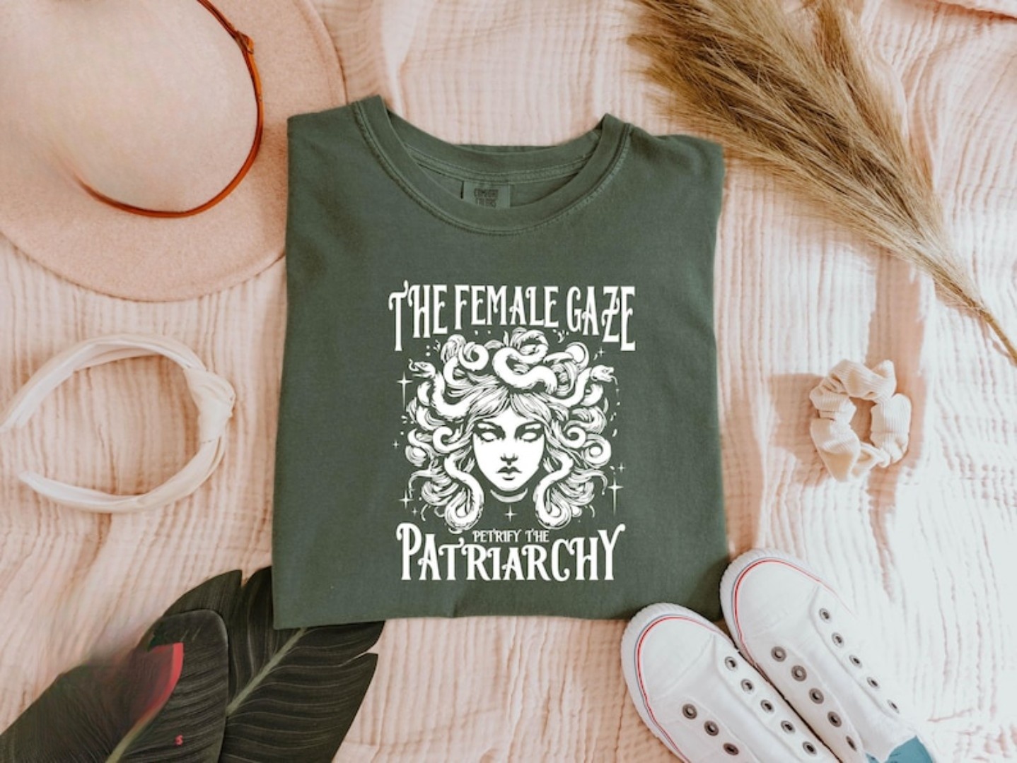 The Female Gaze Petrify The Patriarchy T-shirt