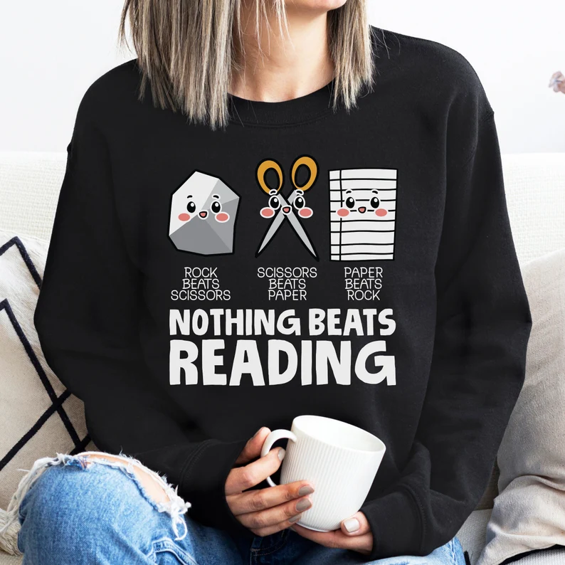 Library Day Reading Sweatshirt