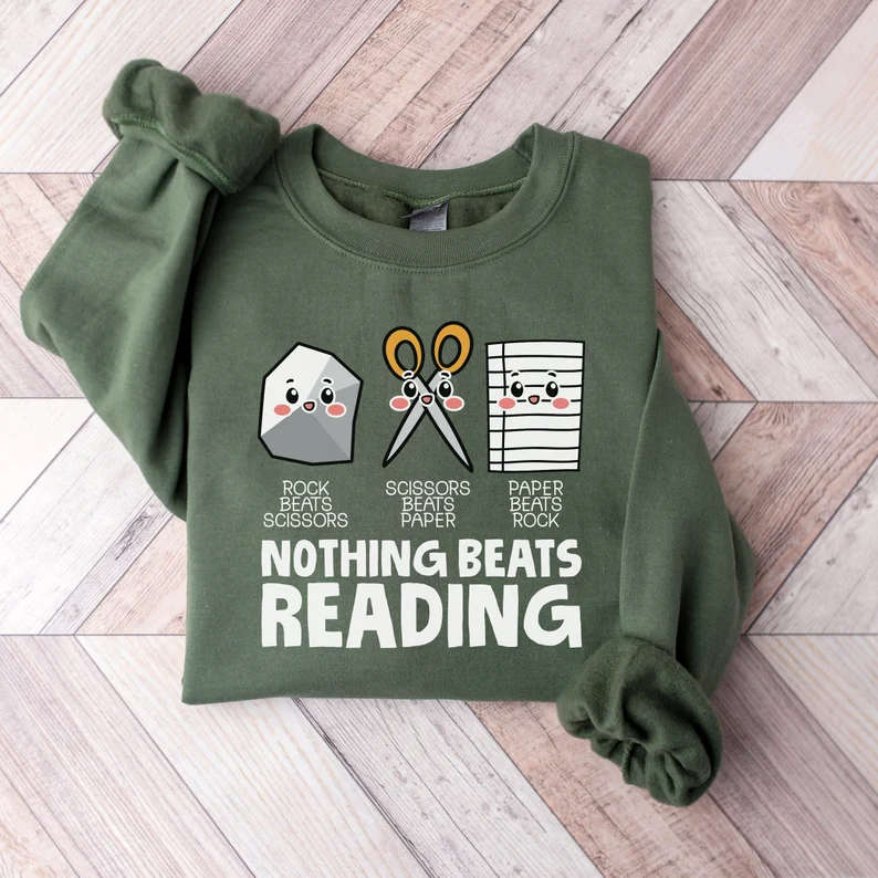 Library Day Reading Sweatshirt