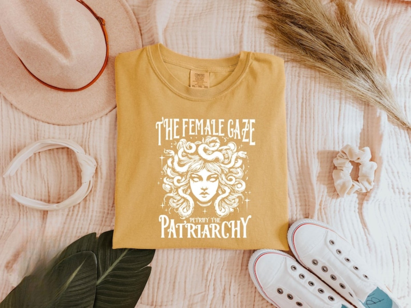 The Female Gaze Petrify The Patriarchy T-shirt