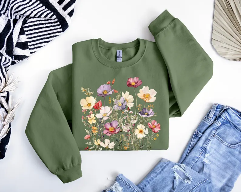 Wild Flowers Sweatshirt