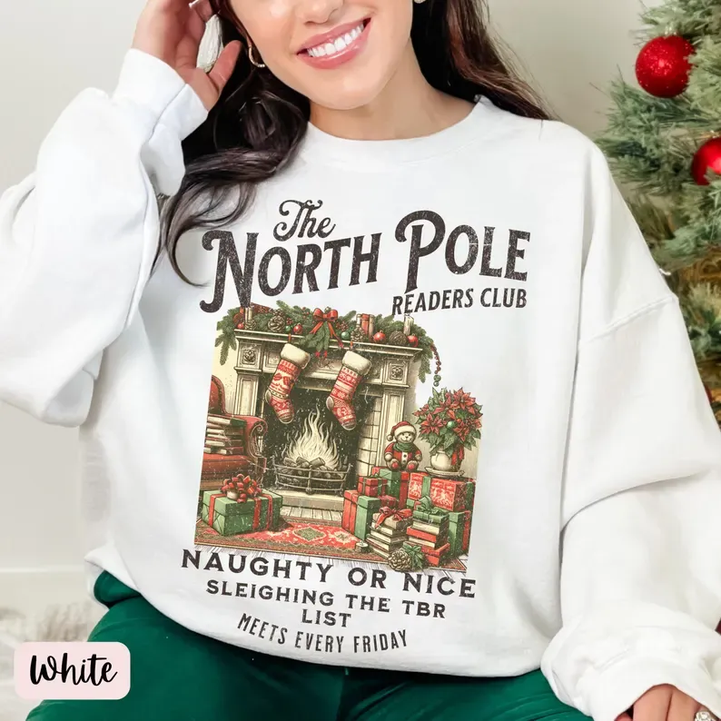 Bookish Christmas Sweatshirt 
