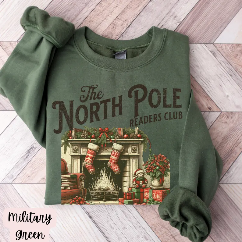 Bookish Christmas Sweatshirt