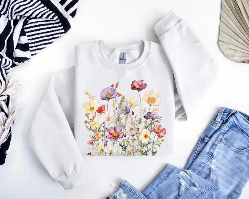 Wild Flowers Sweatshirt