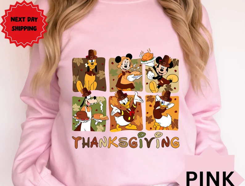 Disney Crew Thanksgiving Sweatshirt
