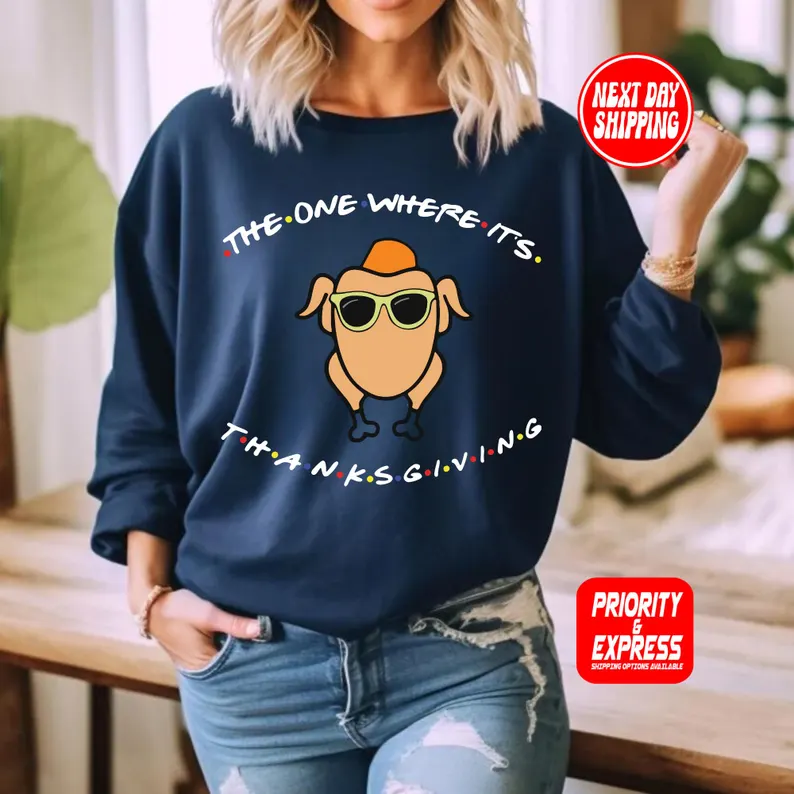 The One Where It's Thanksgiving Sweatshirt