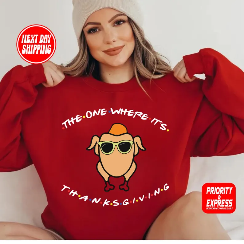The One Where It's Thanksgiving Sweatshirt