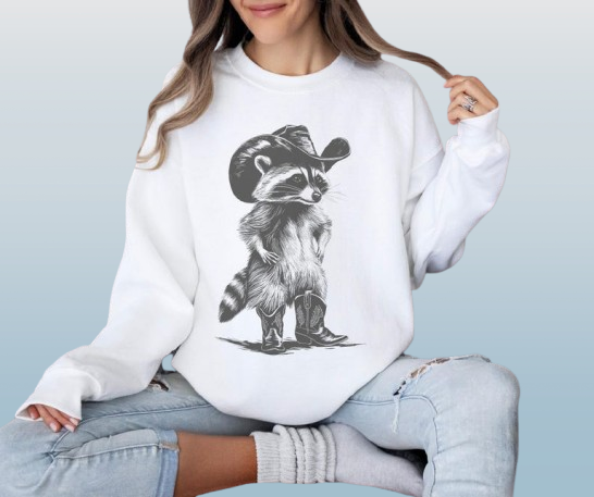 Western Raccoon Sweatshirt