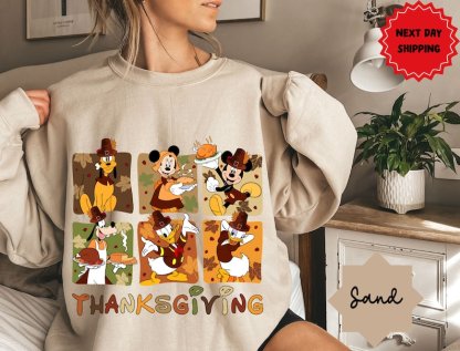Disney Crew Thanksgiving Sweatshirt