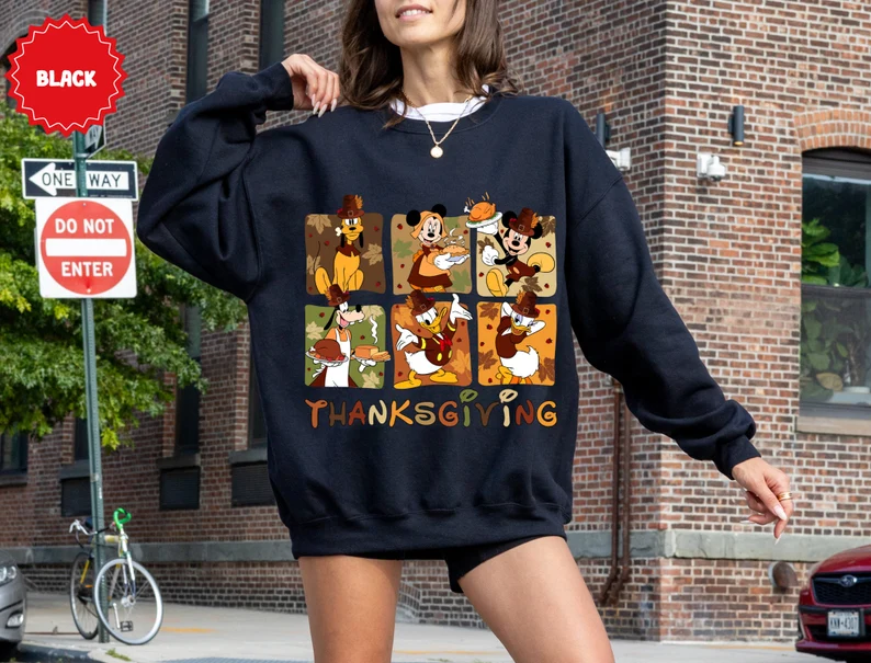 Disney Crew Thanksgiving Sweatshirt