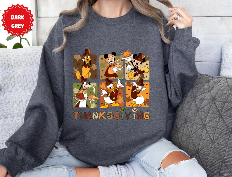 Disney Crew Thanksgiving Sweatshirt