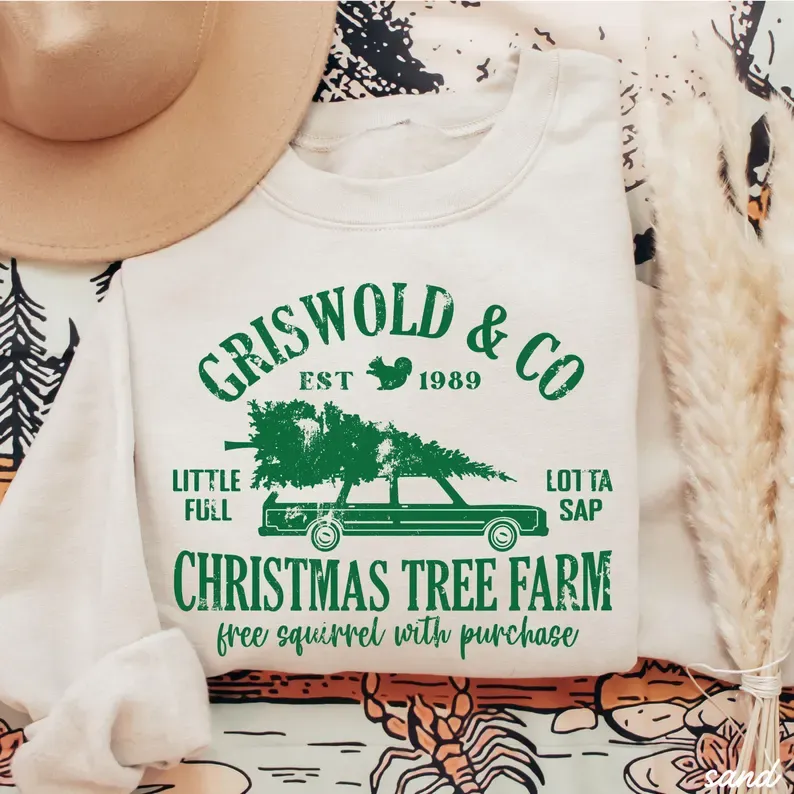 Retro Griswold Christmas Tree Sweatshirt,