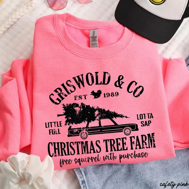 Retro Griswold Christmas Tree Sweatshirt,