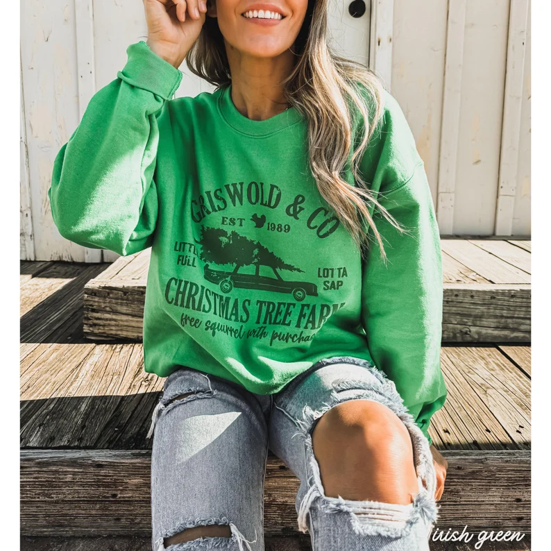 Retro Griswold Christmas Tree Sweatshirt,