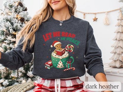 Funny Bookish Christmas Sweatshirt
