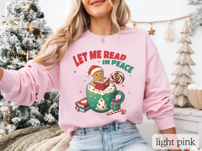 Funny Bookish Christmas Sweatshirt