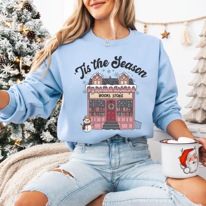 Bookish Christmas Sweatshirt
