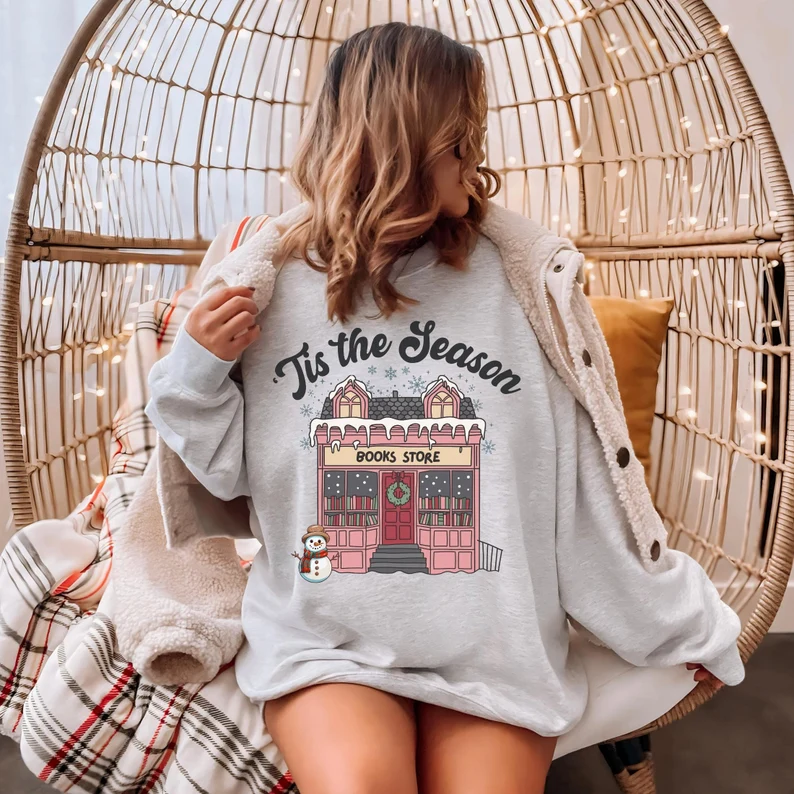 Bookish Christmas Sweatshirt