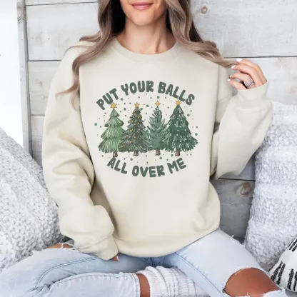 Christmas Tree Crewneck Sweatshirt