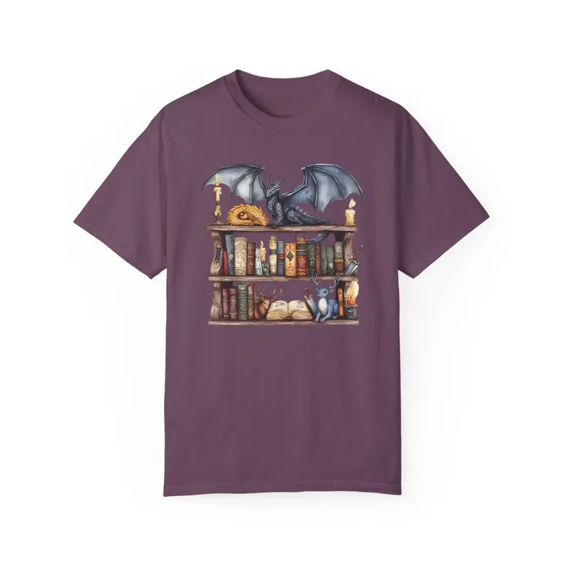 Fantasy Bookshelf shirt 