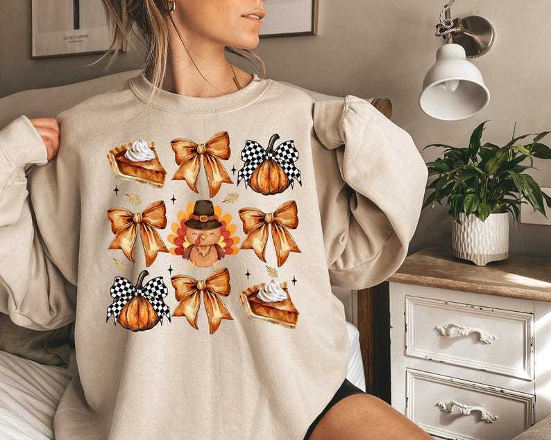 hanksgiving Coquette Sweatshirt