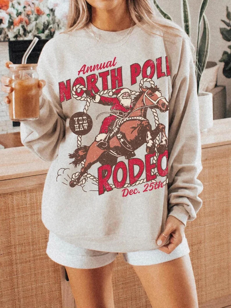Vintage Groovy Festive Sweatshirt