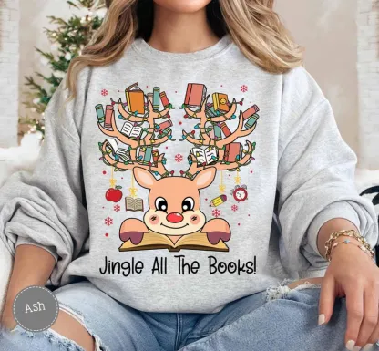 Christmas Books Sweater