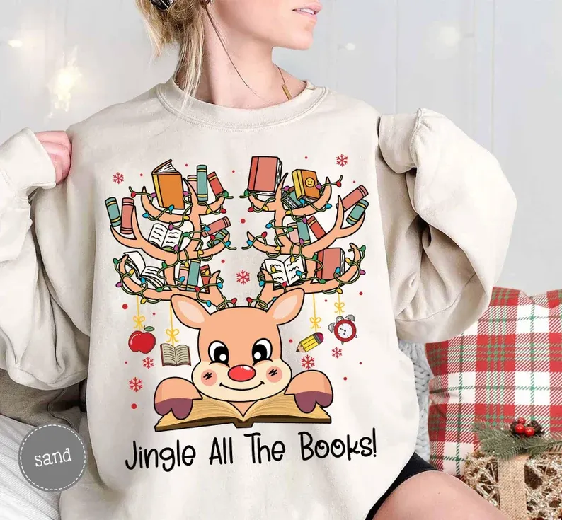 Christmas Books Sweater