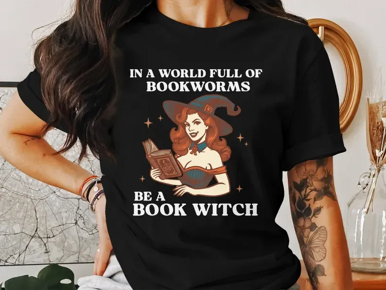 Witchy Book Lover T-Shirt